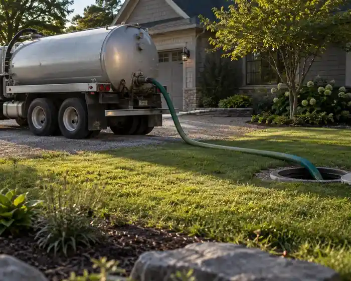 Septic Pumping by Bolt Septic & Excavation
